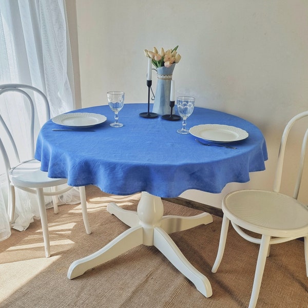 Round Tablecloth Etsy