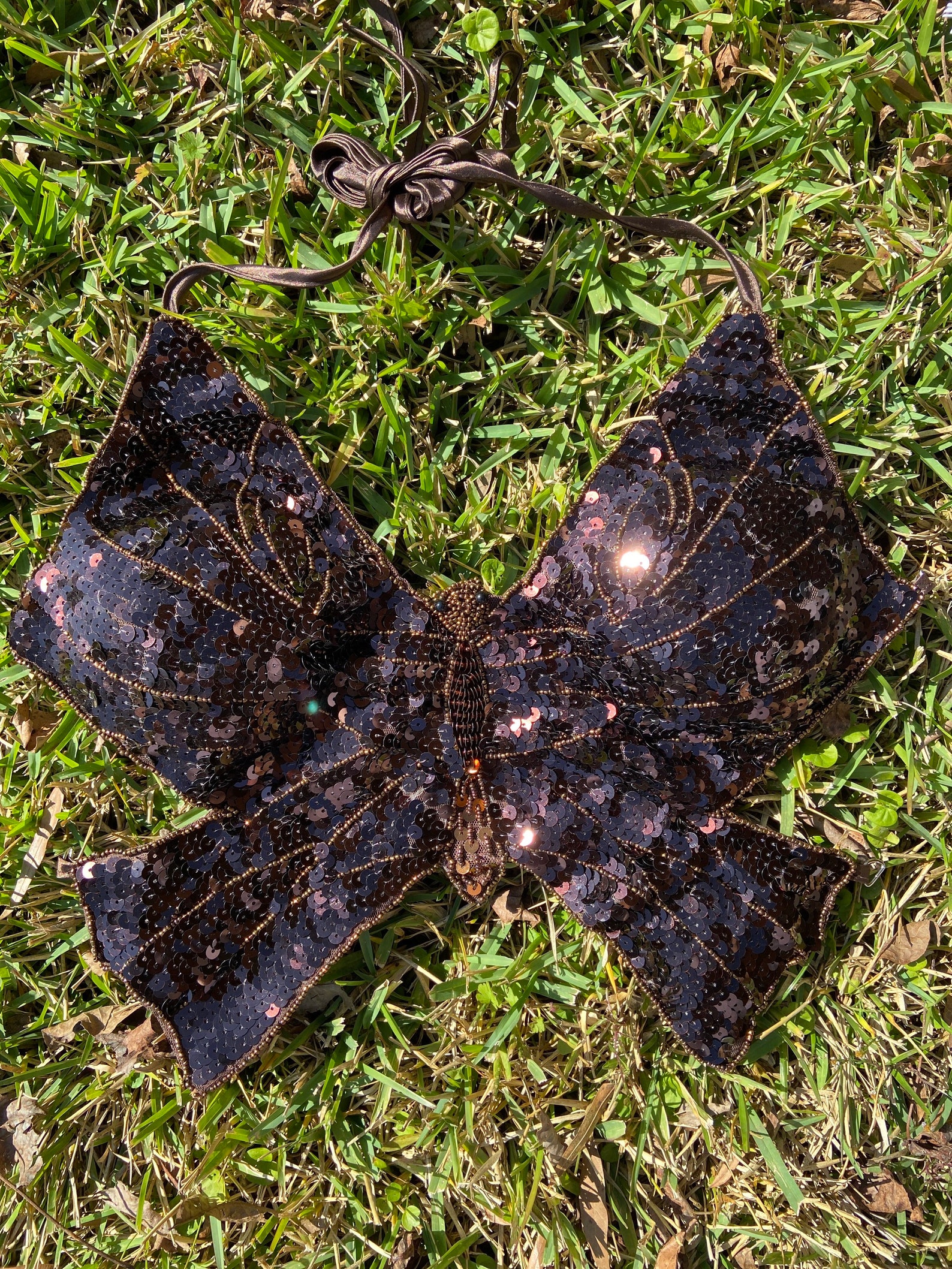 y2k butterfly halter top