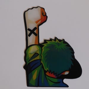 1 Piece Pirate Anime 3D Vinyl Sticker