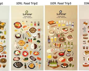 Korean Food Stickers Etsy
