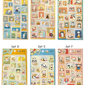 Nekoni Stamp Stickers, Planner Stickers, Deco Stickers, Cute Stickers, Scrapbook Stickers, Journal Stickers, Laptop Stickers