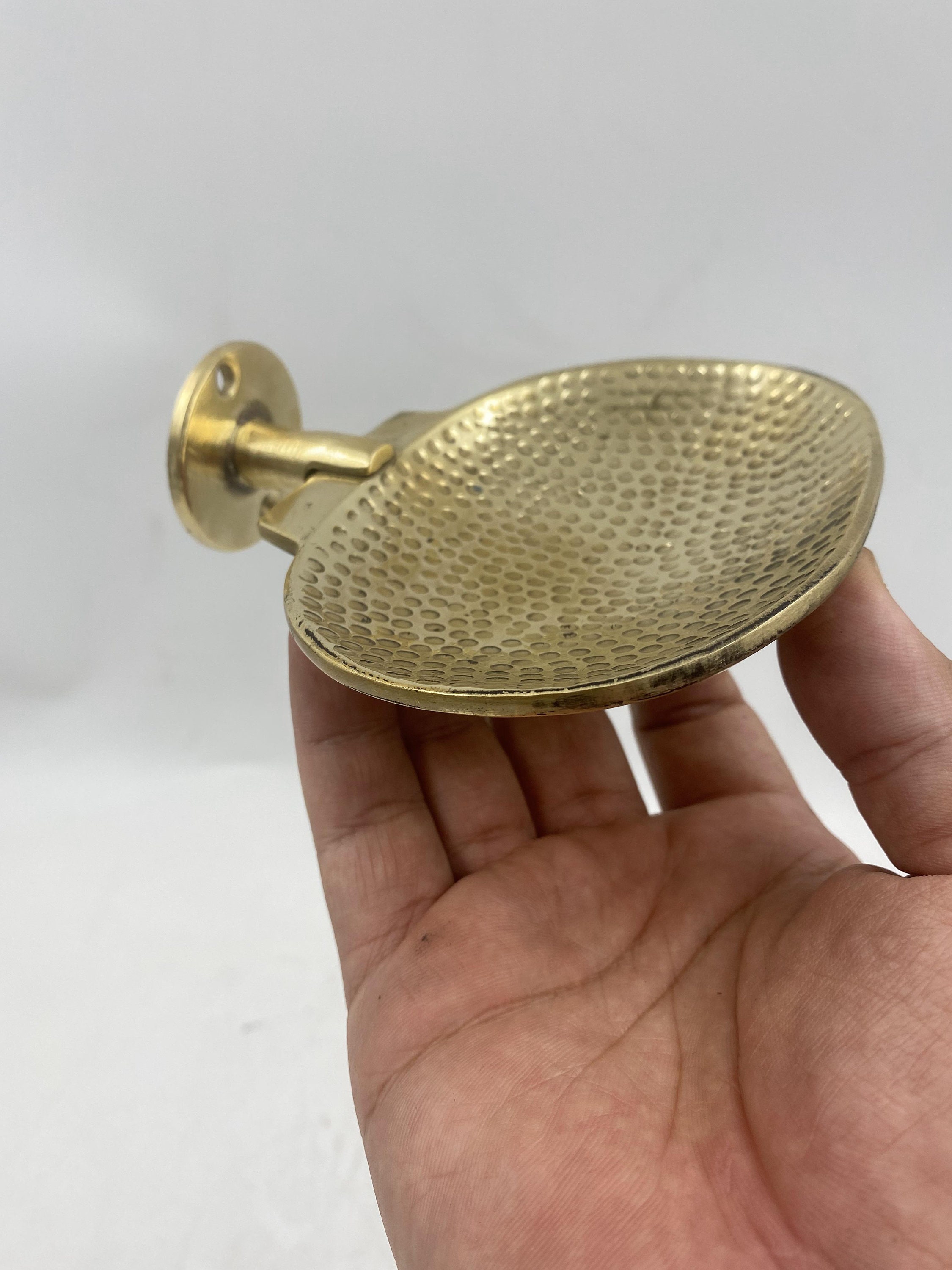 LTJ Modern Shower Wall Mounted Brass Draining Soap Dish