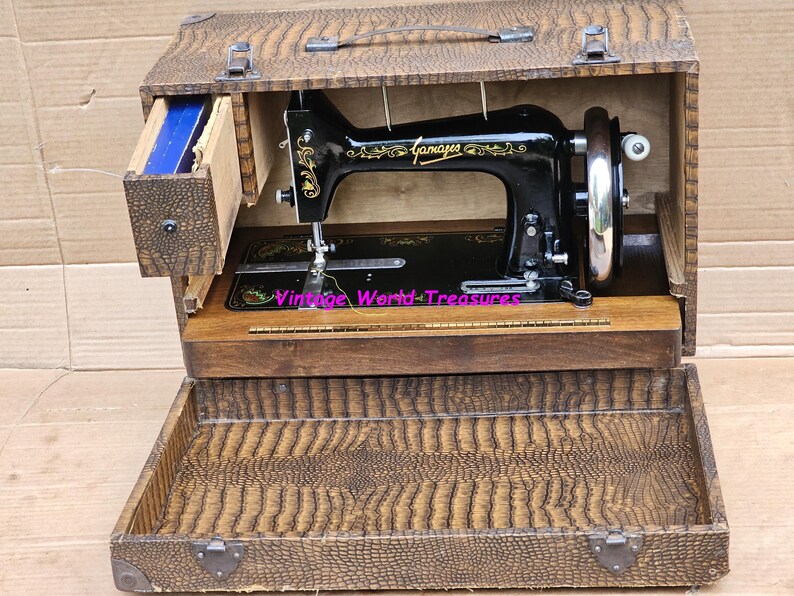 Gamages Hand Crank Sewing Machine - Etsy