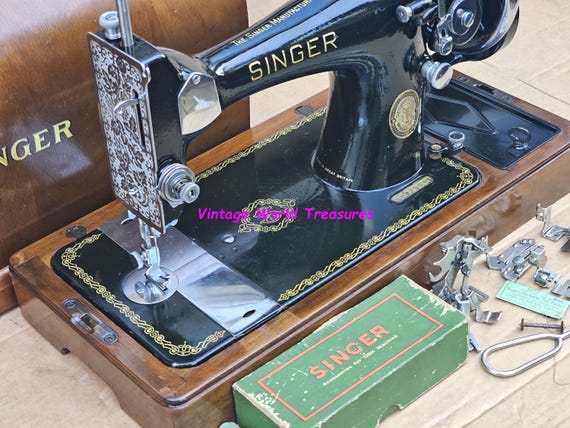 1920年 シンガー 128K アンティークハンドミシン/シンガー - ショップ