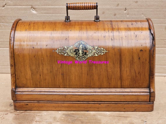 Singer 12K Fiddle Base Hand Crank Sewing Machine - Etsy