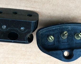 Singer 221K, 222K Federleicht Nähmaschine Runde Prong Klemme Stecker