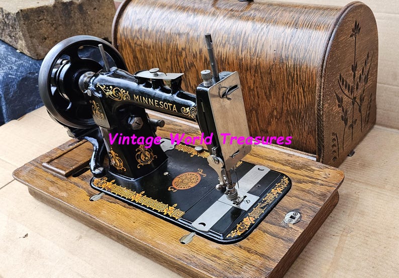Minnesota Model D Antique Sewing Machine - Etsy