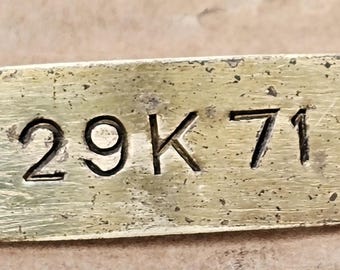 Singer 29K71 Leather patcher Sewing Machine Brass Badge