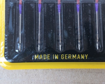 Singer 15x1 Sewing Machine Needles - Size 100(16), Made in Germany (5pcs)