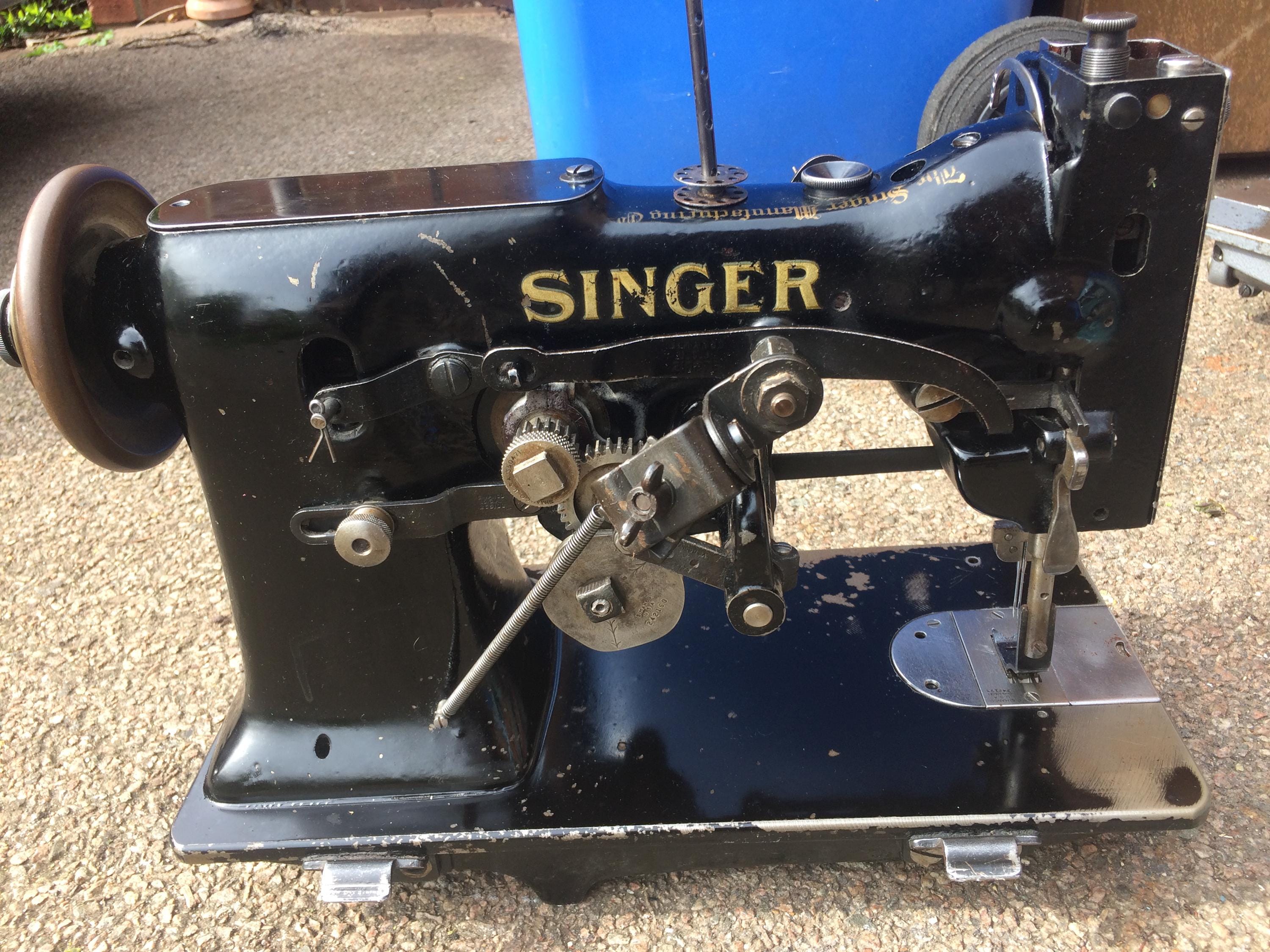 Singer 107 W 19 Industrial Sewing Machine Head
 - Etsy