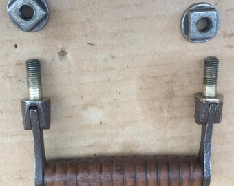 Vintage Singer Sewing Machine Bentwood Case Wood Handle