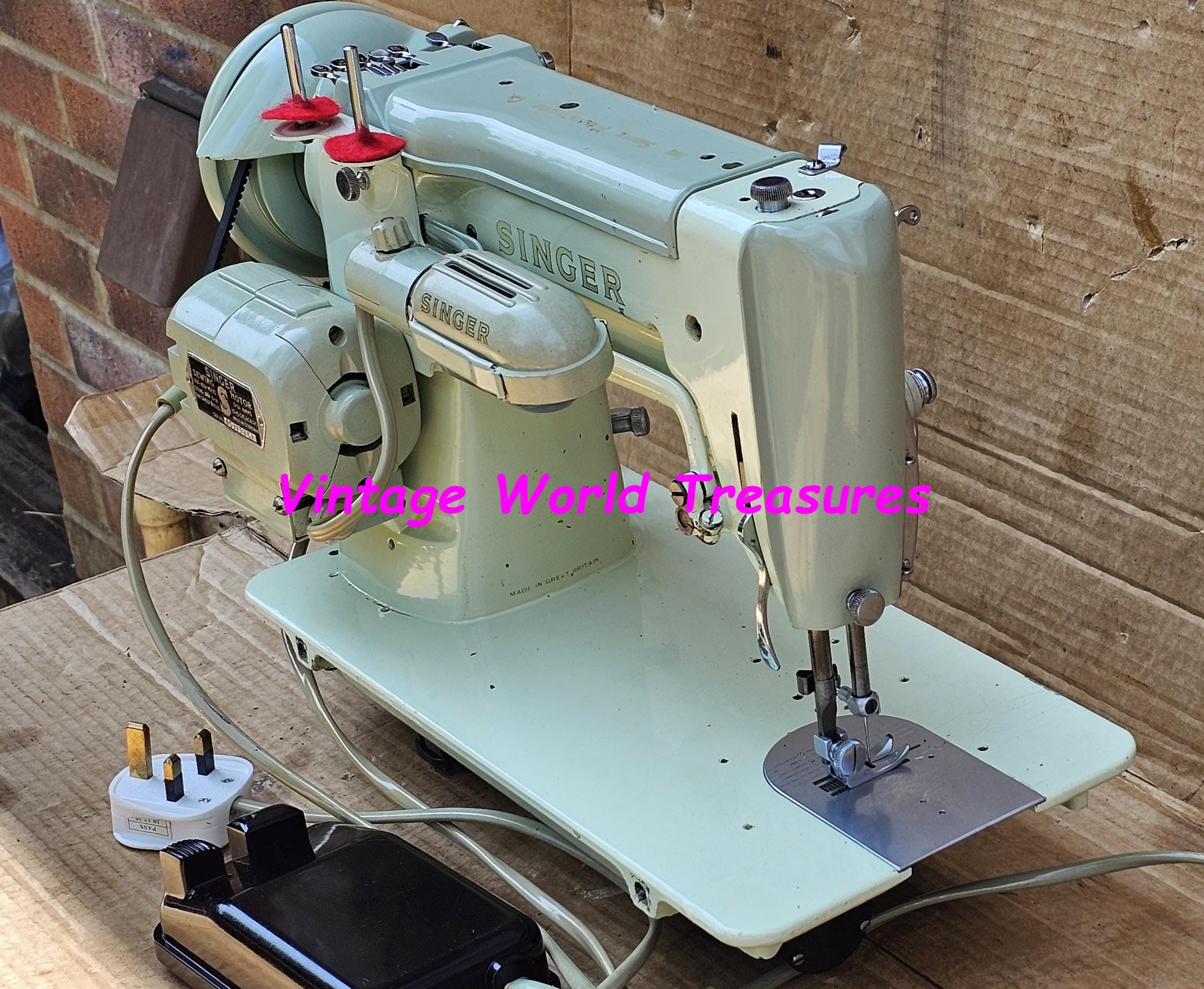 Vintage Singer 319K Zigzag Sewing Machine - Etsy Canada