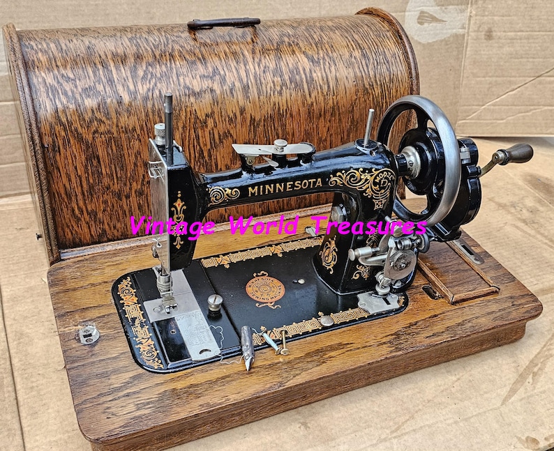 Minnesota Model D Antique Sewing Machine - Etsy