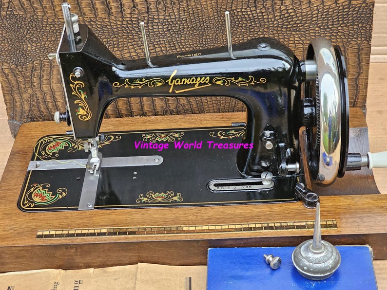 Gamages Hand Crank Sewing Machine - Etsy
