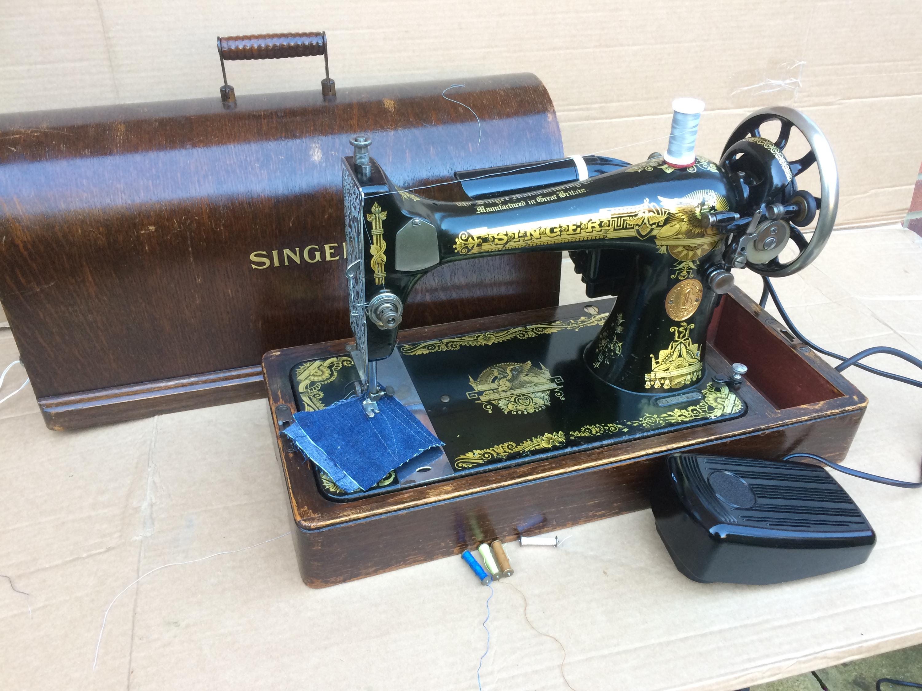 Singer sphinx sewing machine - Etsy 日本