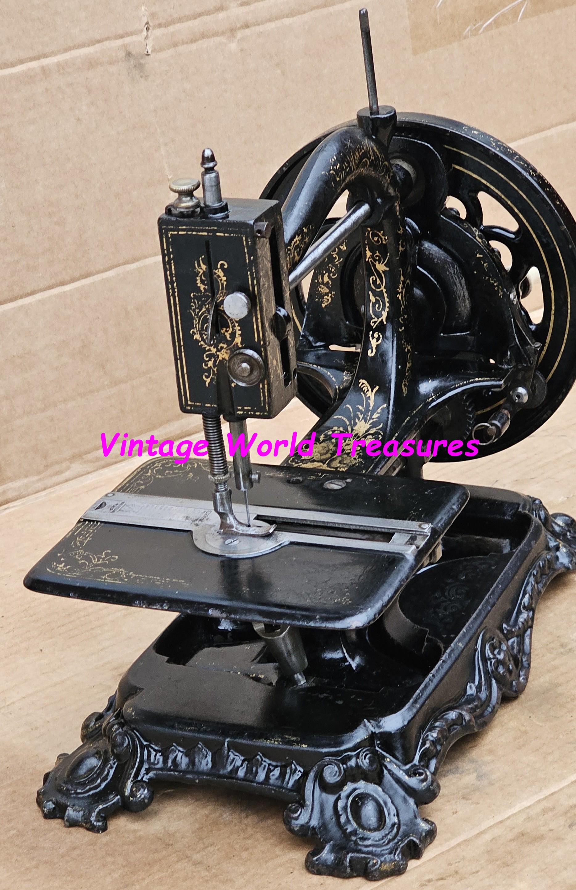 Wanzer A Lockstitch Antique Hand Crank Sewing Machine - Etsy