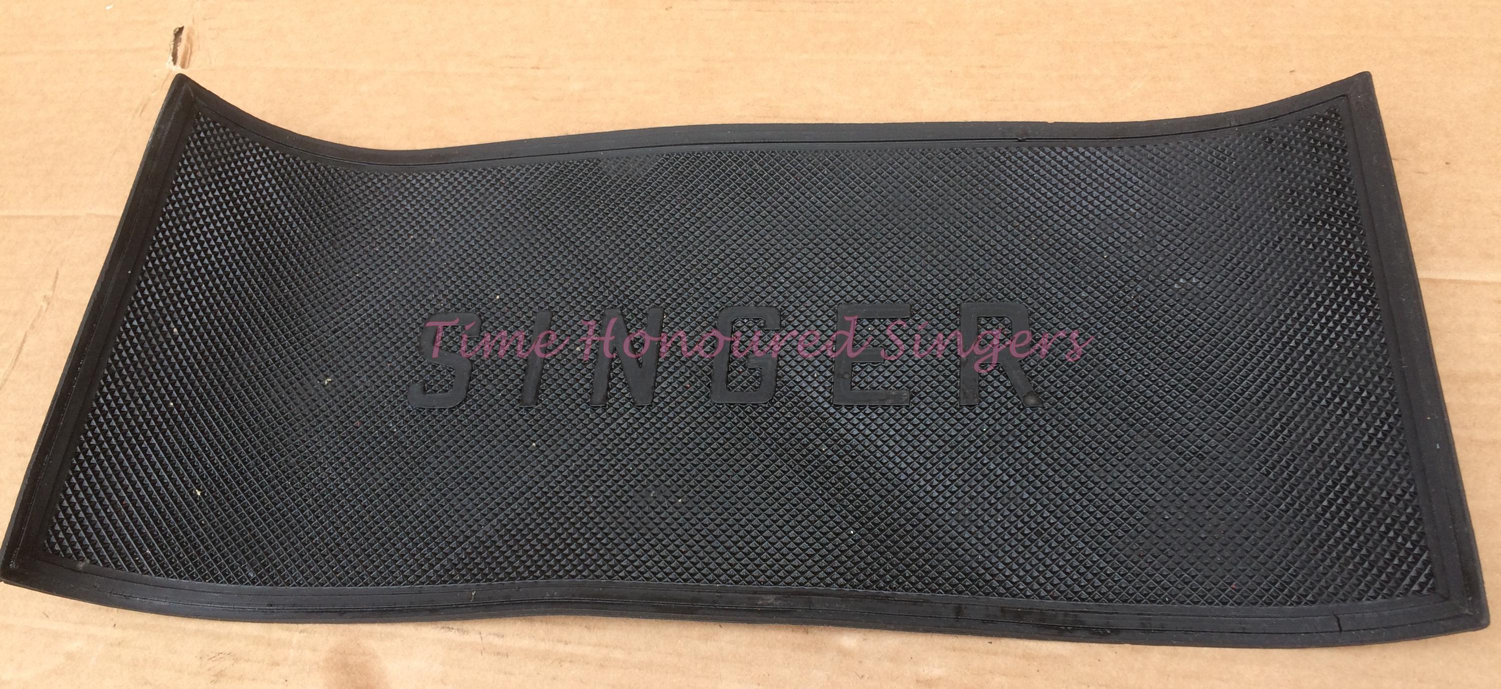 Singer Sewing Mat Black Singer Sewing Machine Rubber Mat - Etsy