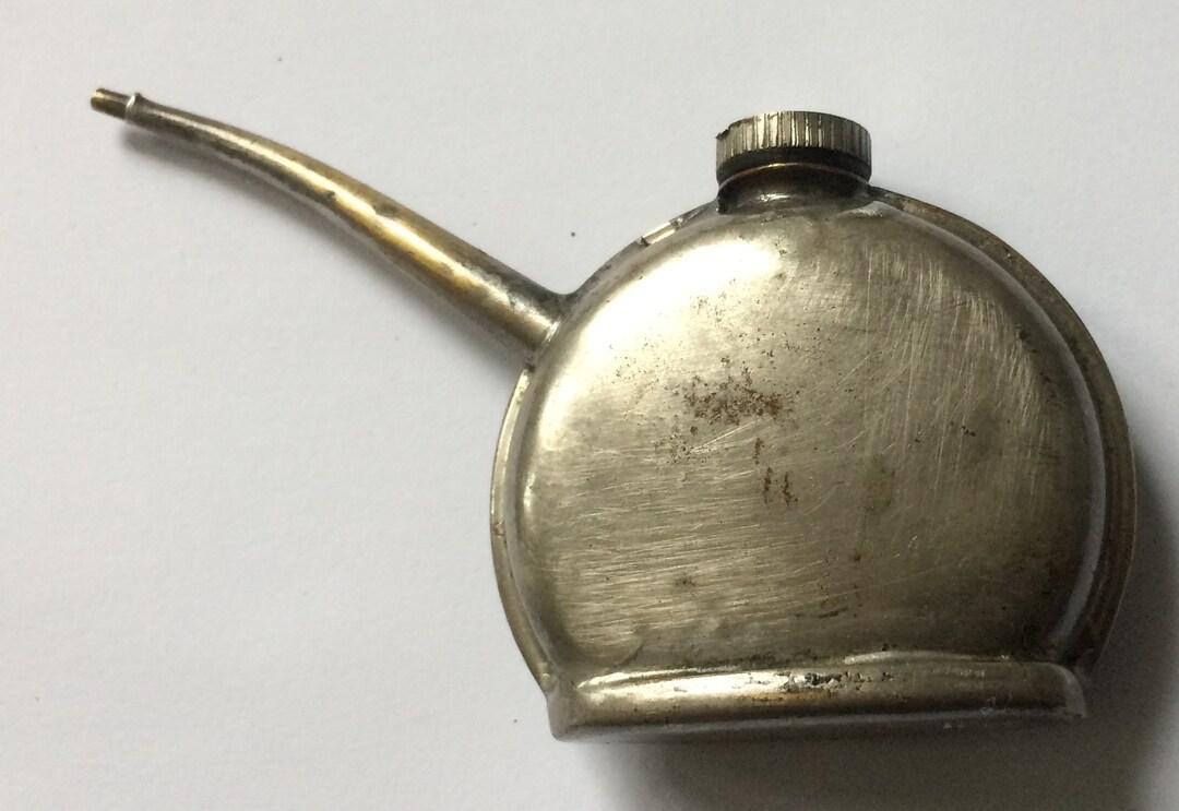 Rare Antique Sewing Machine Oil Can Empty Etsy