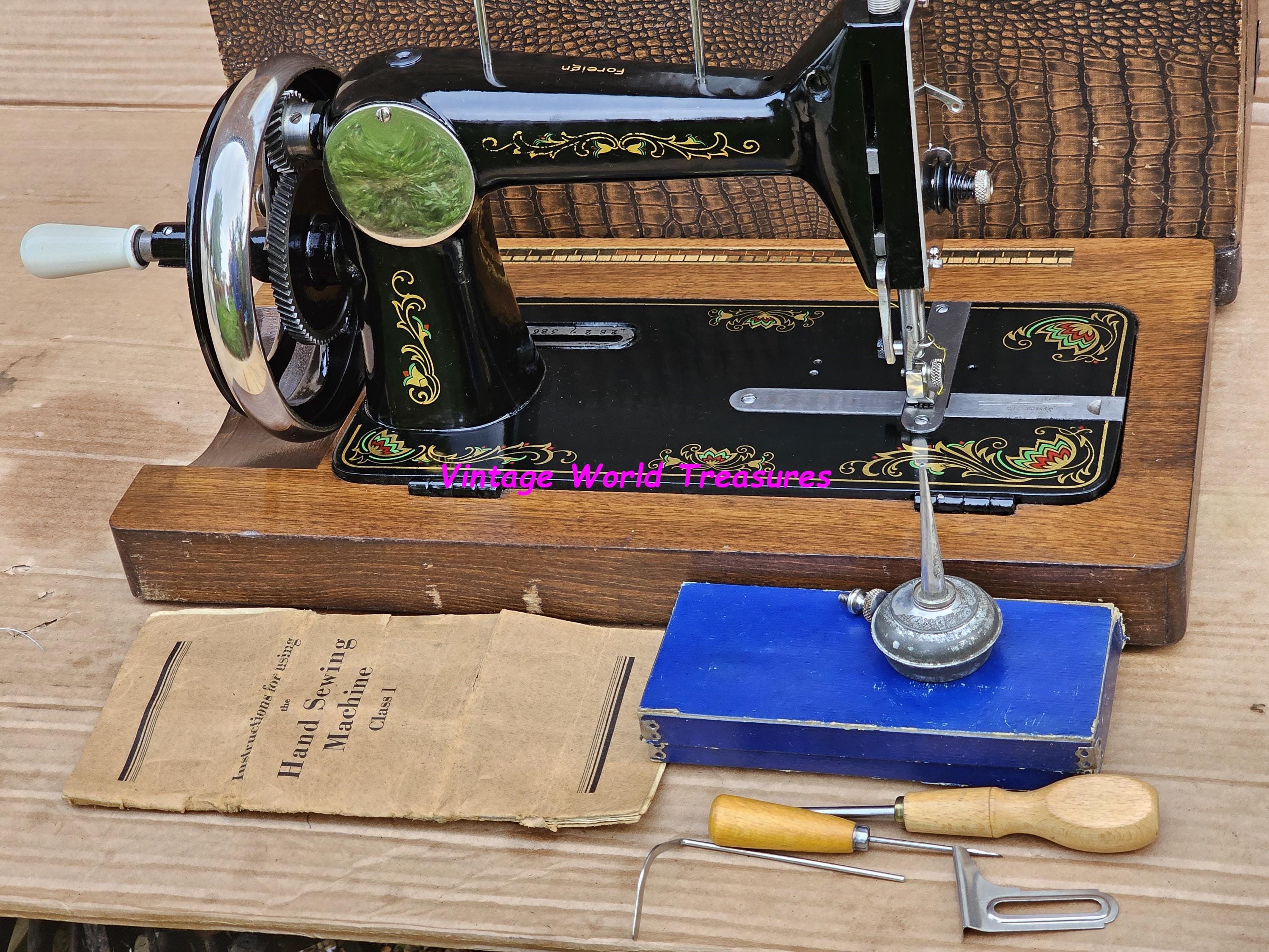 Gamages Hand Crank Sewing Machine - Etsy
