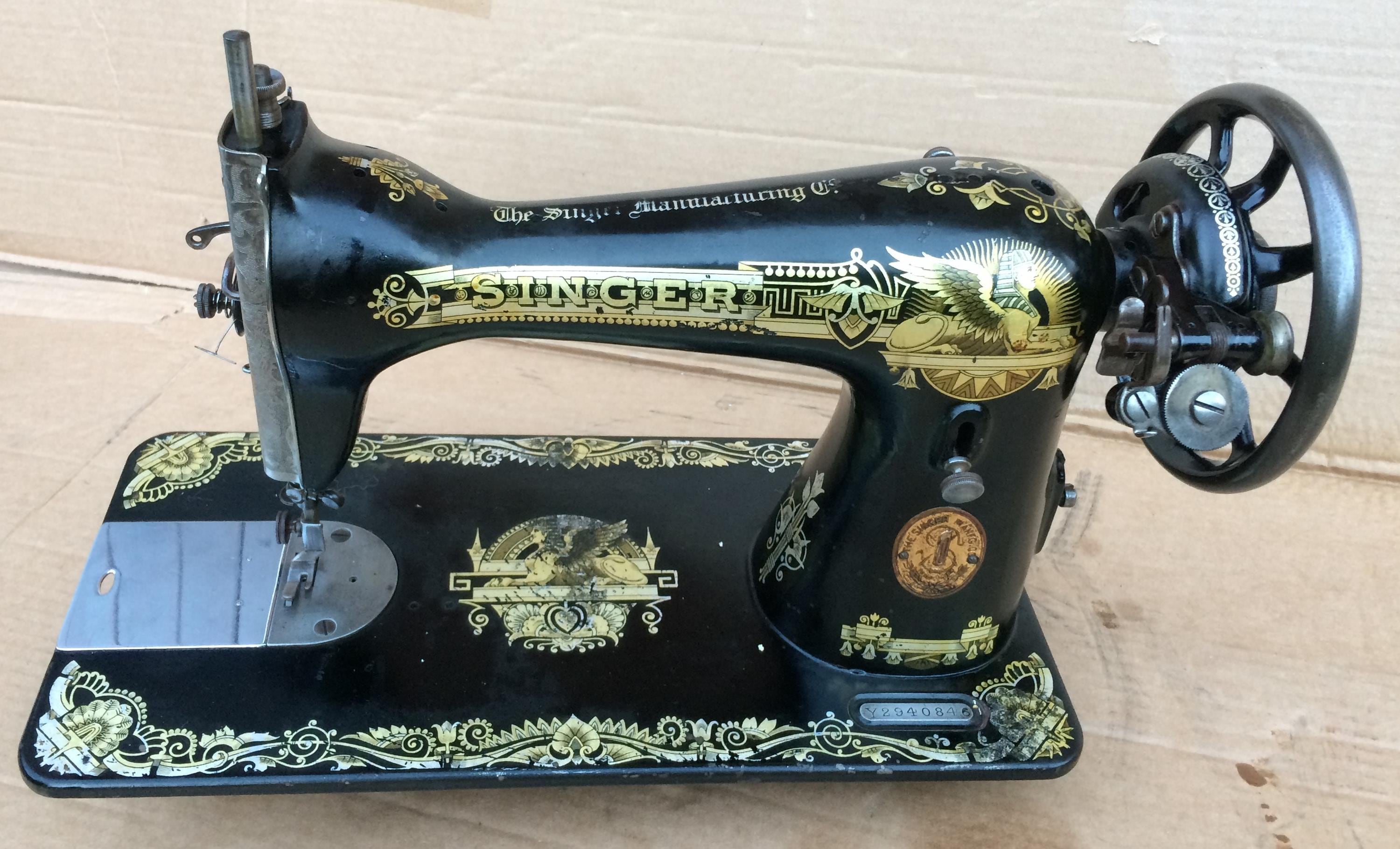 Singer Class 15 Sphinx Vintage Sewing Machine Head - Etsy