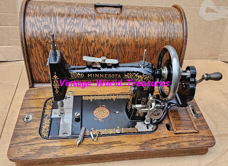 Minnesota Model D Antique Sewing Machine - Etsy