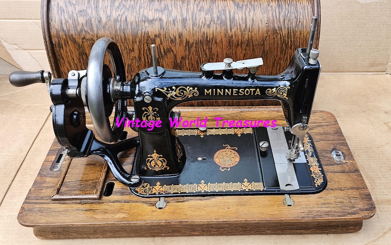 Minnesota Model D Antique Sewing Machine - Etsy