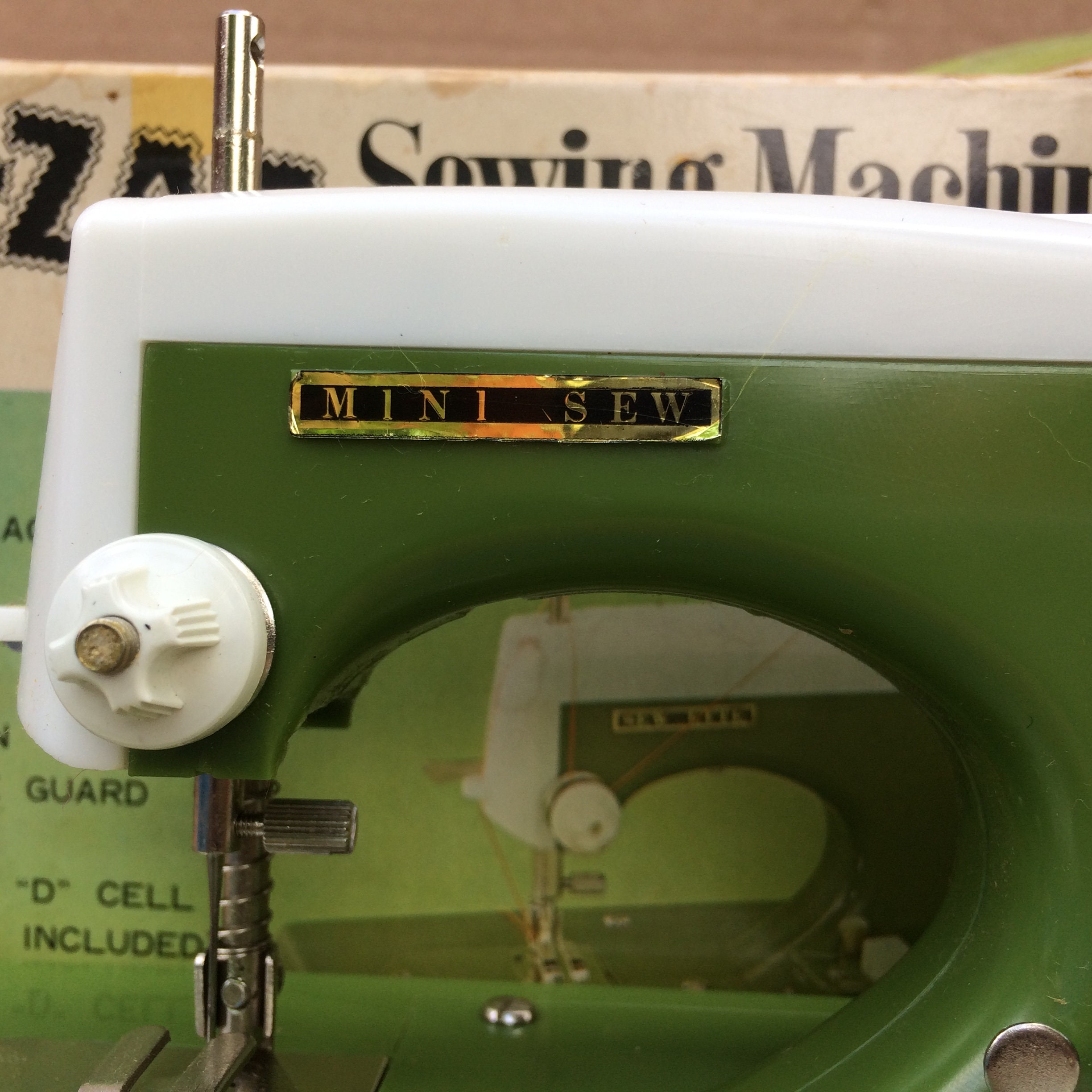 Zigzag Toy, Miniature Child's Battery Operated Sewing Machine Etsy