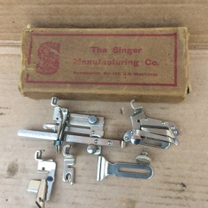 Vintage Low Shank Singer Sewing Machine Attachments/Accessories