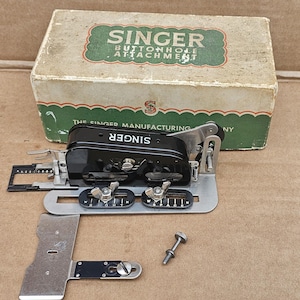 Singer Low Shank buttonhole attachment 86662