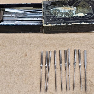Wheeler Wilson D10 & D12 Sewing machine needles