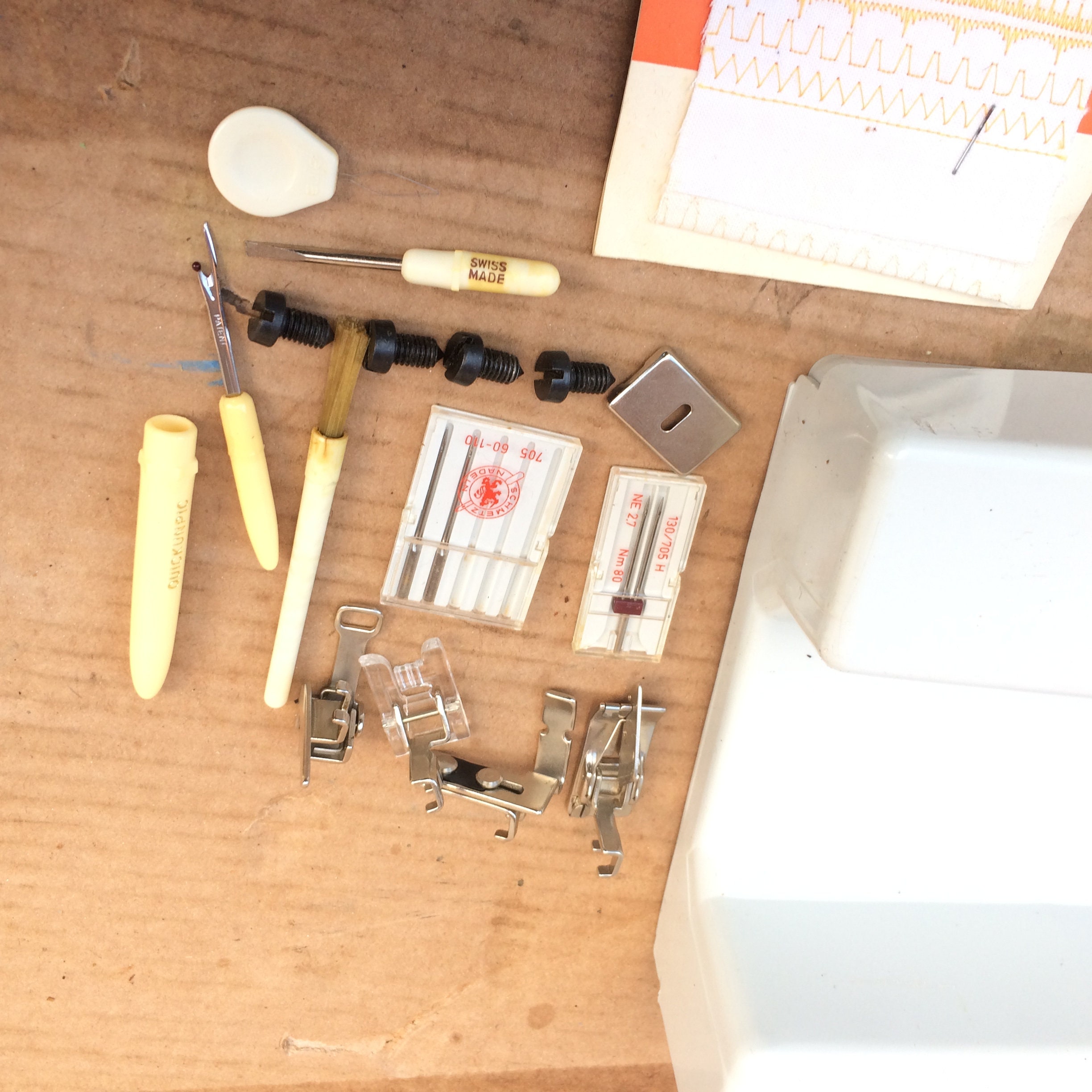 Vintage Old Elna Sewing Machine Attachments/accessories and Etsy