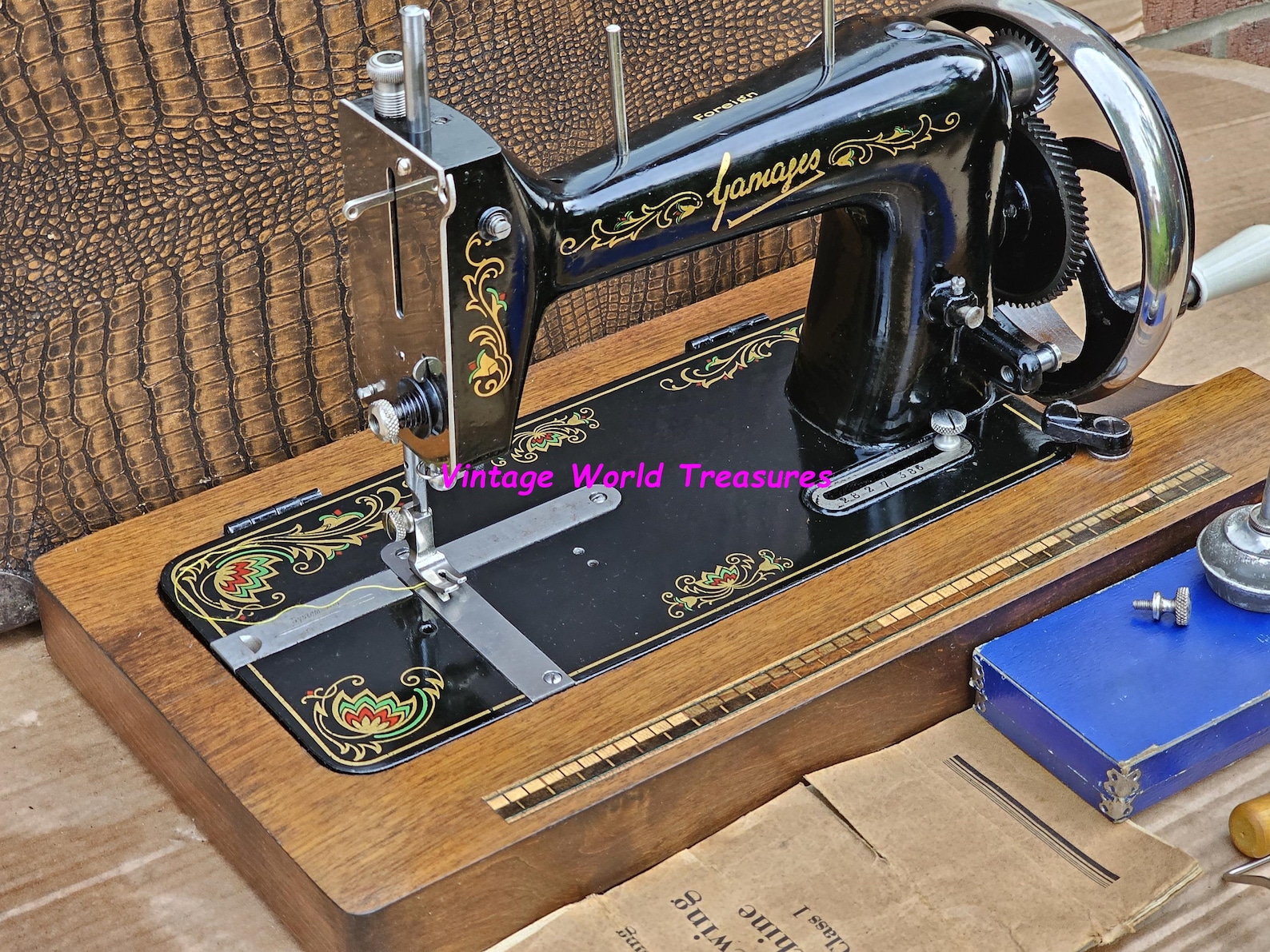 Gamages Hand Crank Sewing Machine - Etsy