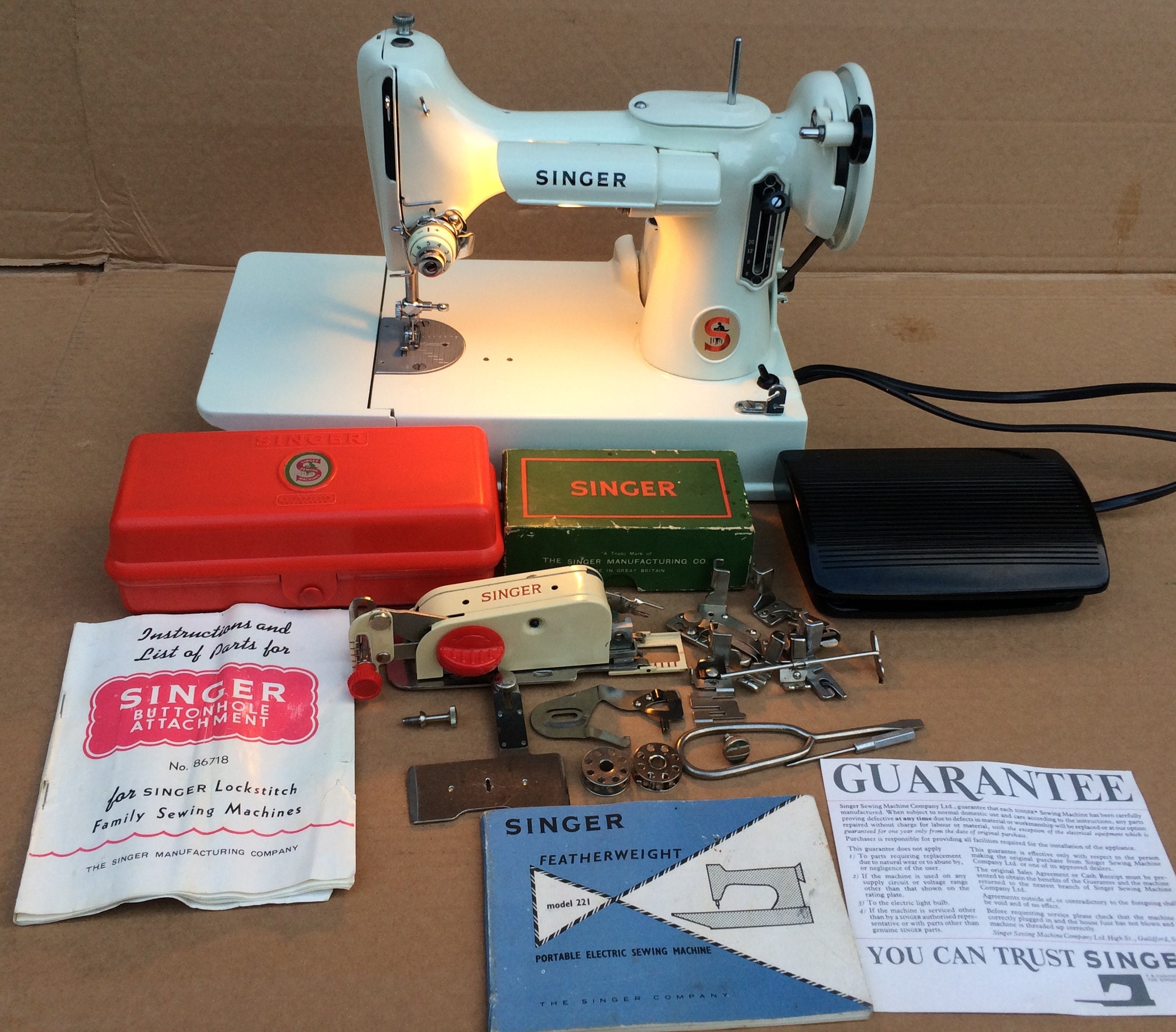 Upholstery Sewing & Fiber Singer Featherweight Sewing Machine Egyptian
