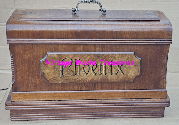 Antique Phoenix Lockstitch Sewing Machine From Baer & Rempel in