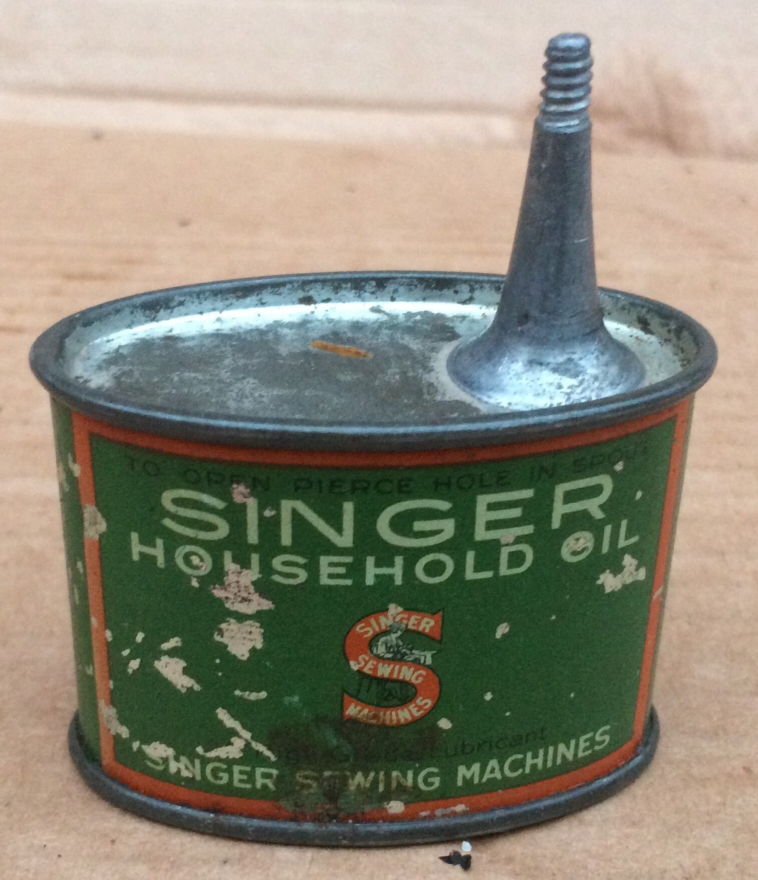 Vintage Singer Sewing Machine Oil Can / Oiler Simanco 120862 Etsy