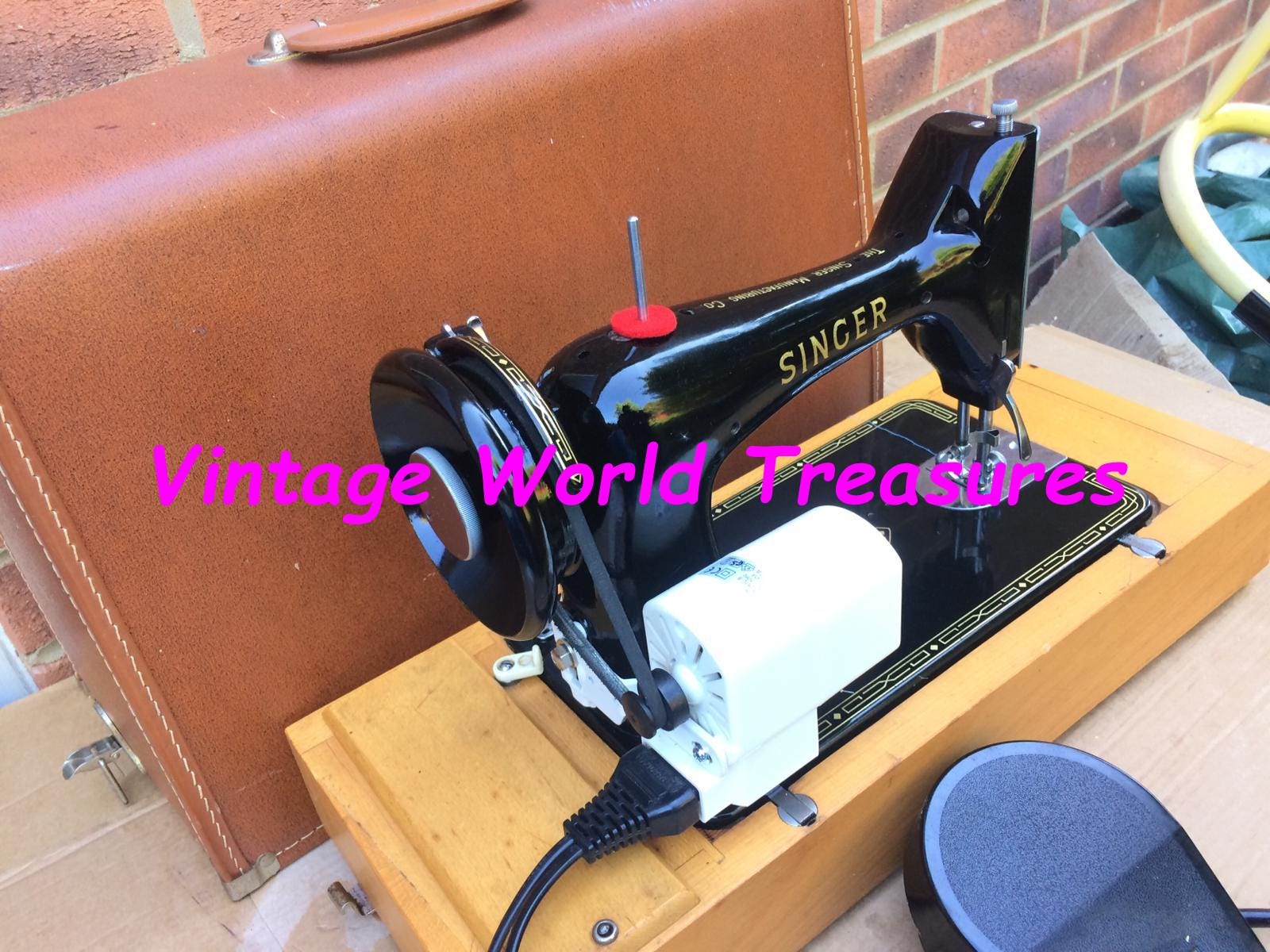 1956年製シンガー99K ビンテージ電動ミシン - Etsy 日本