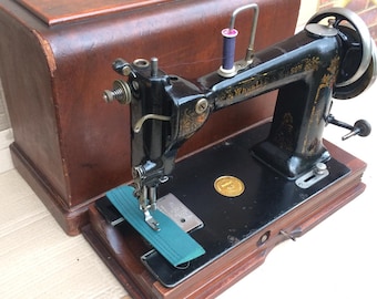Antique Wheeler & Wilson 9 lockstitch Sewing Machine.