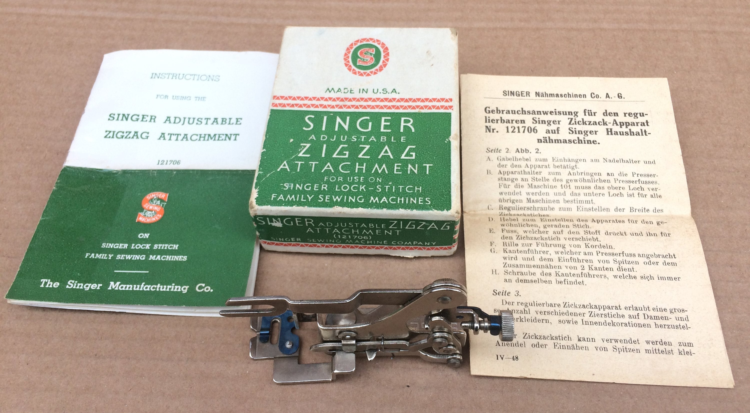 Singer Sewing Machine Model 15 Zigzagger - Etsy