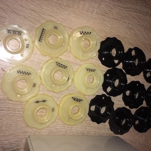 Singer Fashion/Decorative stitch Cams for Singer Sewing machine Singer models - 401, 403, 411, 431, 500, 501, 503, 600, 603, 620,628,635,700
