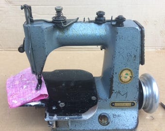 Macchina da cucire a punto catenella industriale Singer 240K13 vintage solo testa