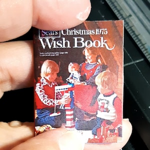 Christmas Wish mini catalogue circa 1975 version