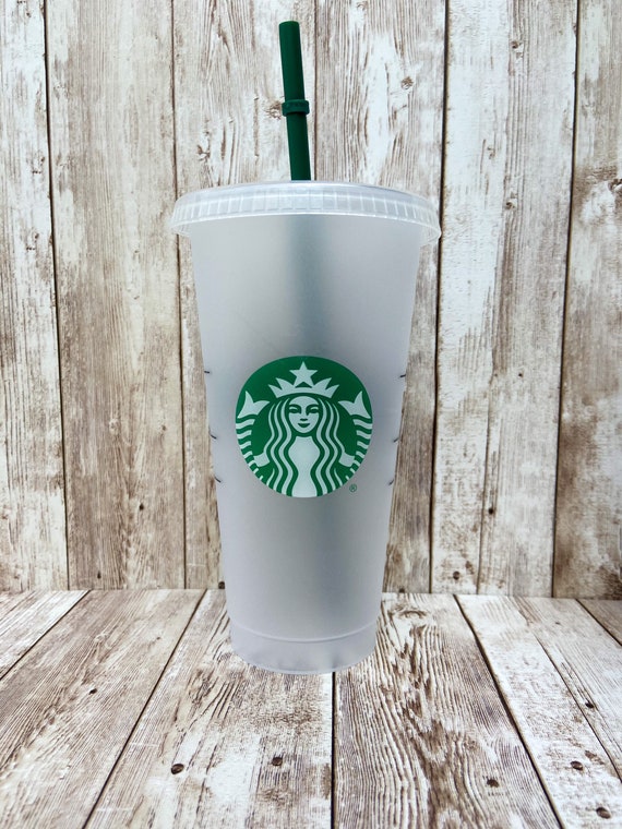 Starbucks Reusable Cold Cups with Lids and Straws (5 pack), 24oz each