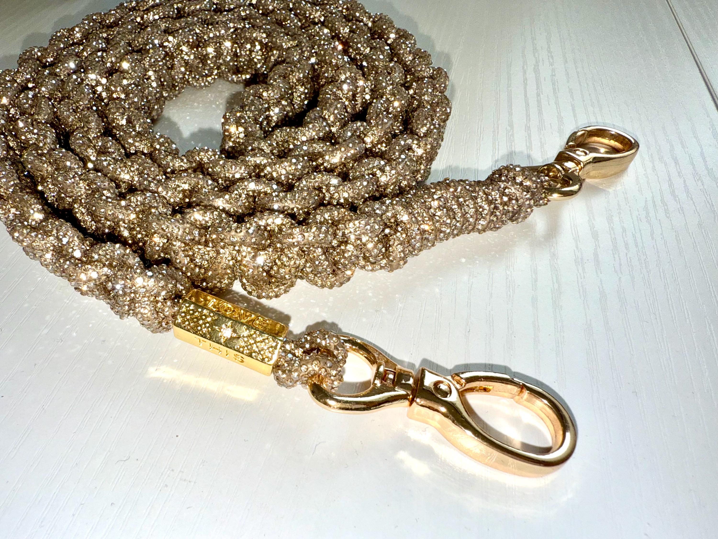 Swarovski Crystal Rhinestone Bag Strap / Phone Strap / Belt / Gift