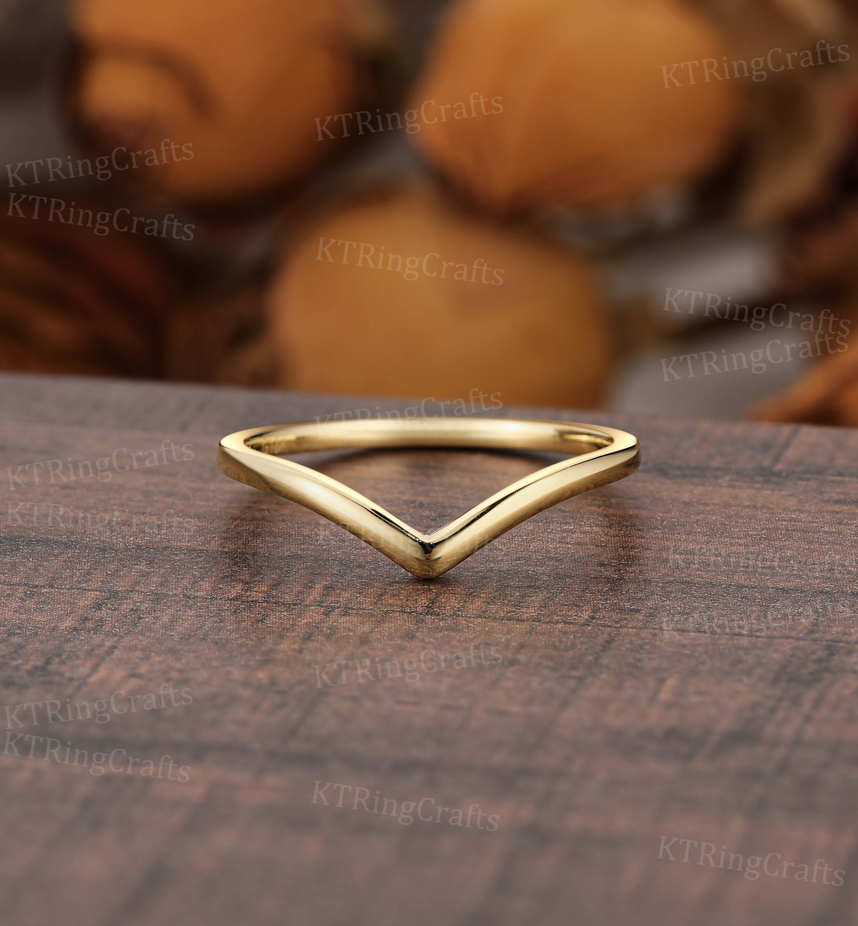 Chevron Wedding Band