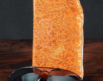 Eye Glass case - Japanese Kimono Obi fabric