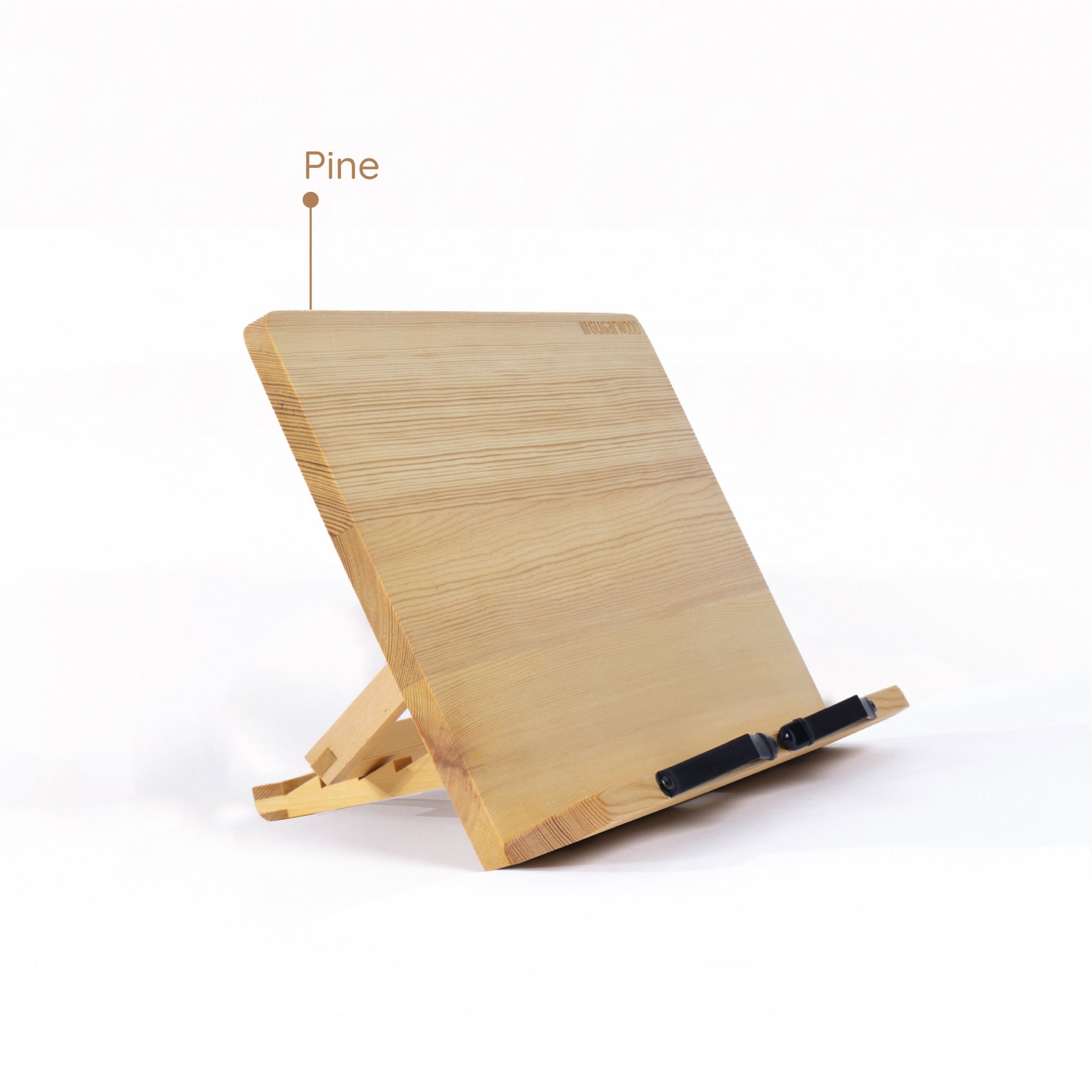 Personalized Cookbook Stand. Adjustable Wooden Book and Etsy