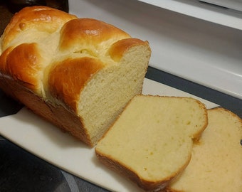 Braided Brioche Loaf