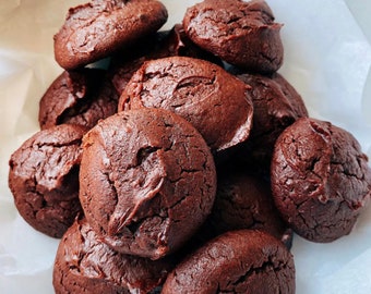 Gluten-Free and Vegan Brownie Bites