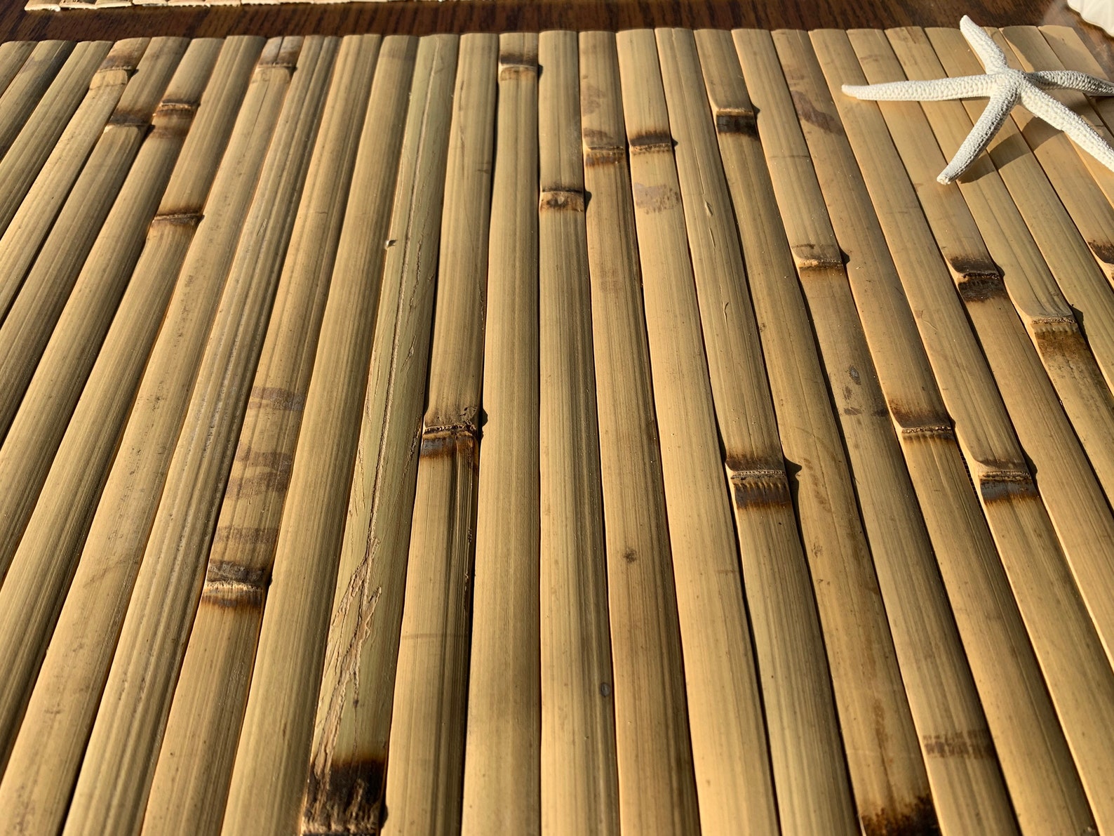 Bamboo Placemats/Table settings/Natural placemats/Boho Etsy