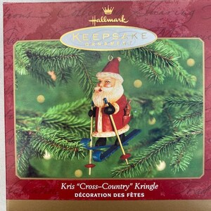 Hallmark Keepsake Ornament Kris Cross Country Kringle 2000